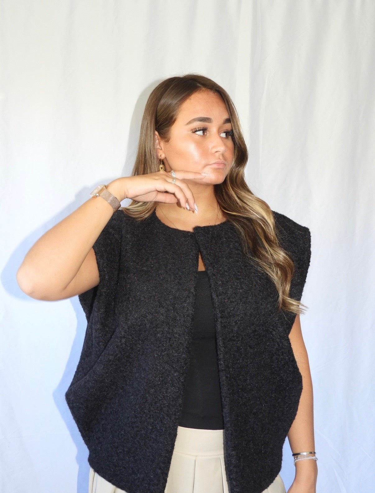 Veste sans manche Lina