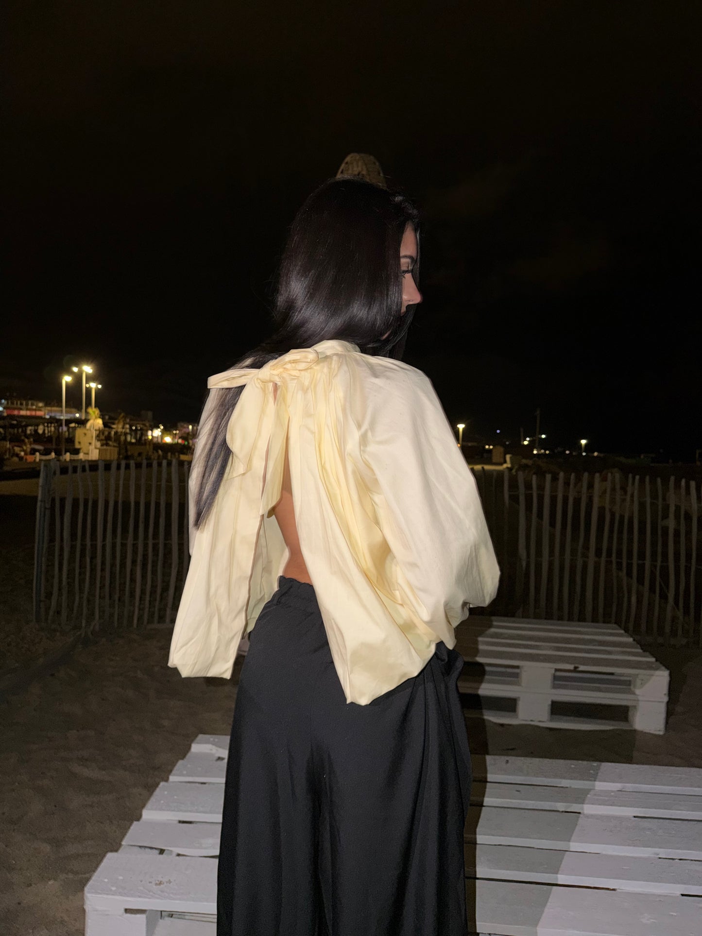 Chemise dos nu « MAELINE »