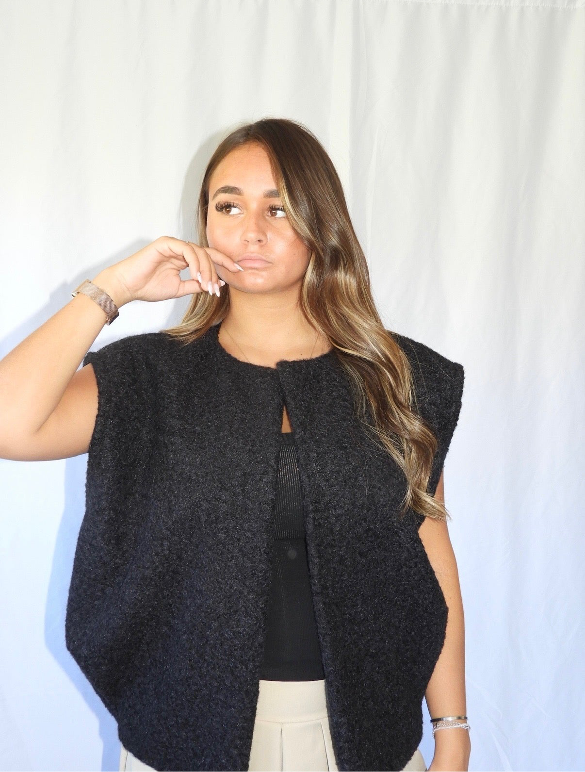 Veste sans manche Lina
