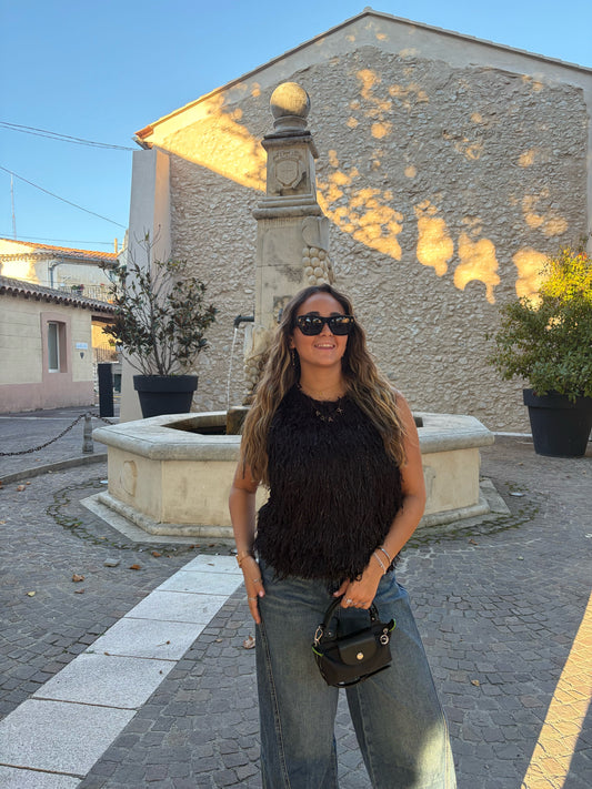 T shirt «Cristina» noir